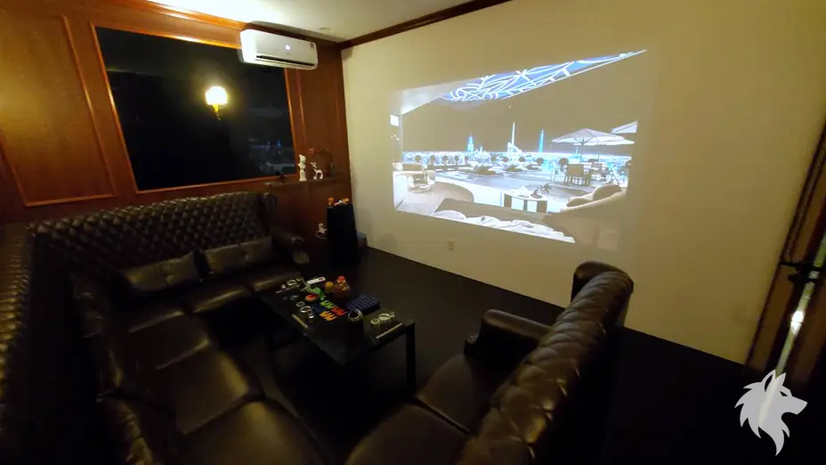 라운지 내부 공간