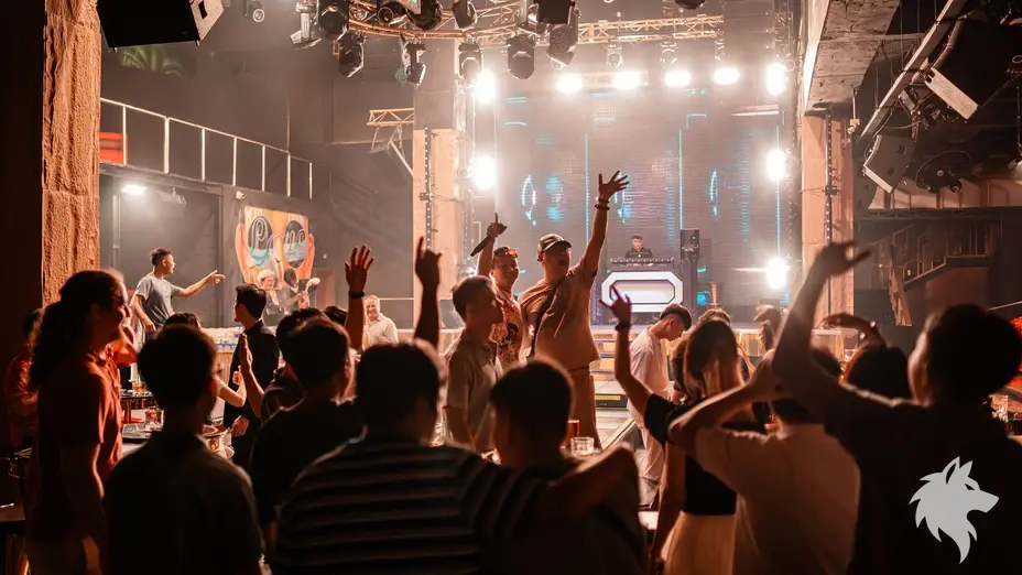 라이브 공연 관객들