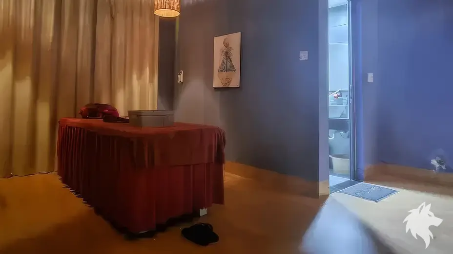 욕실이 연결된 마사지실